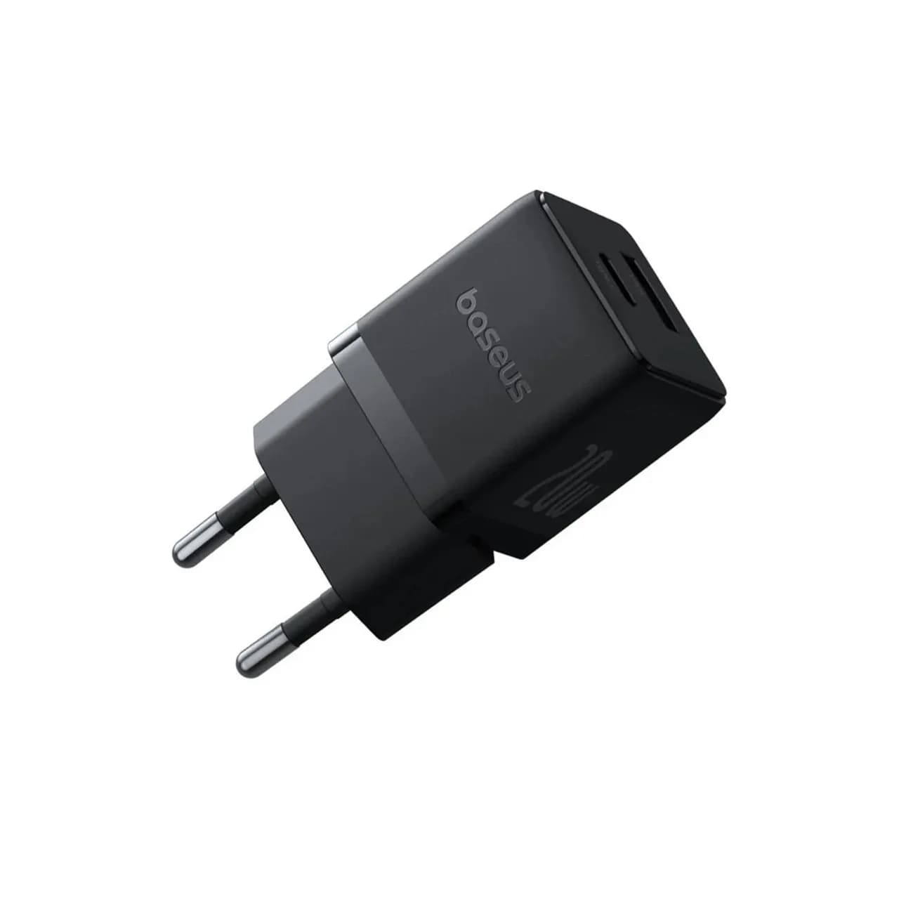 شارژ دیواری فست و PD دو پورت Baseus مدل Palm 20W – مشکی – AV — تصویر ۳