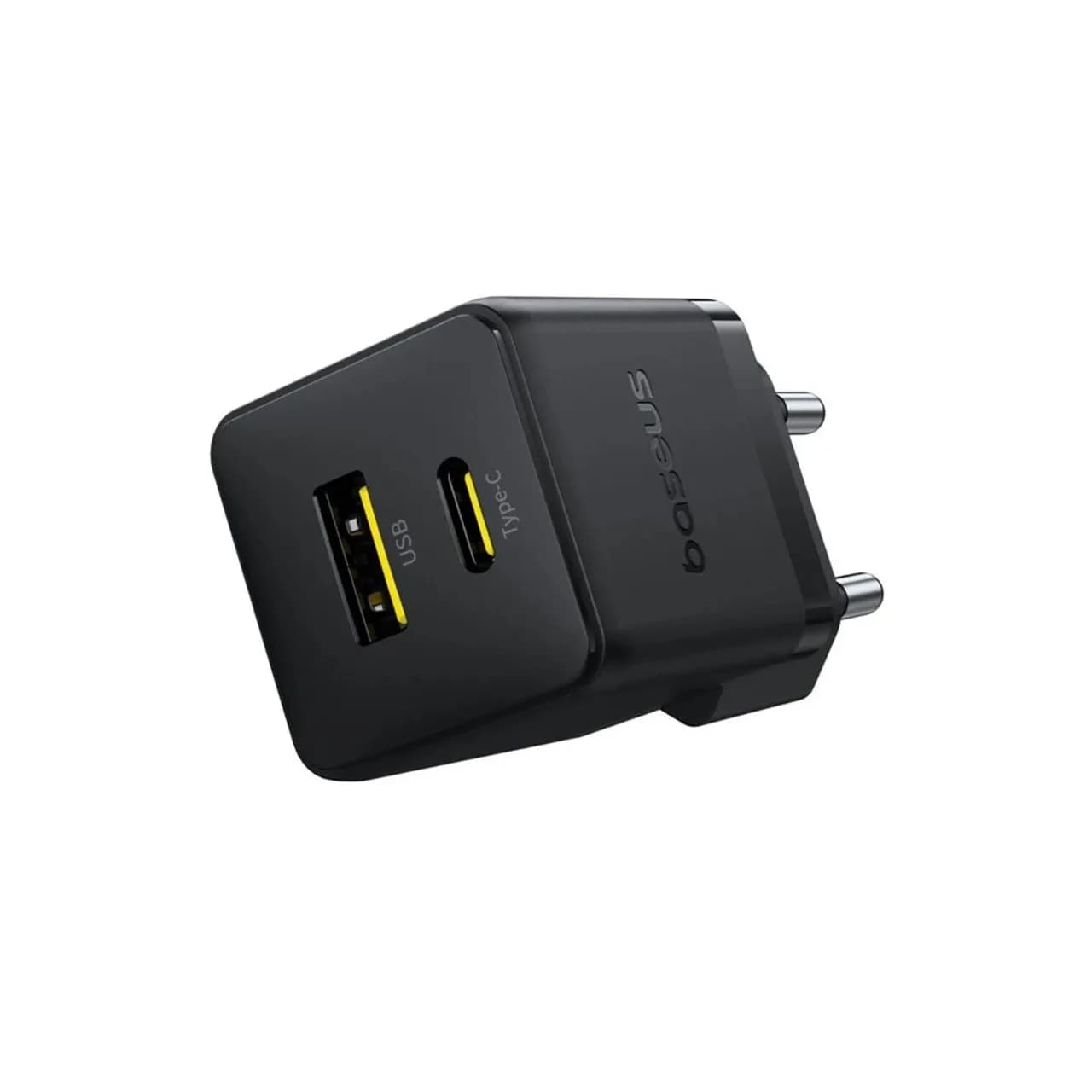 شارژ دیواری فست و PD دو پورت Baseus مدل Palm 20W – مشکی – AV — تصویر ۴