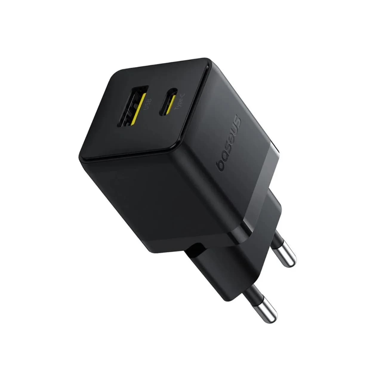 شارژ دیواری فست و PD دو پورت Baseus مدل Palm 20W – مشکی – AV — تصویر ۲