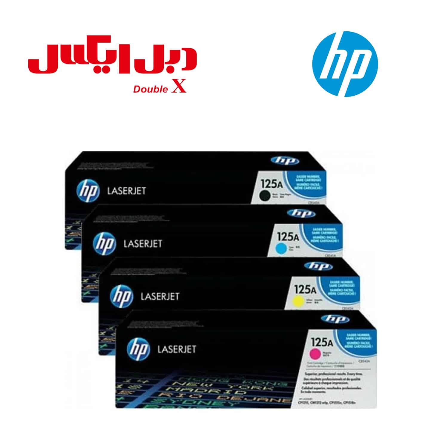 کارتریج لیزری اچ پی HP 125A رنگی — تصویر ۲