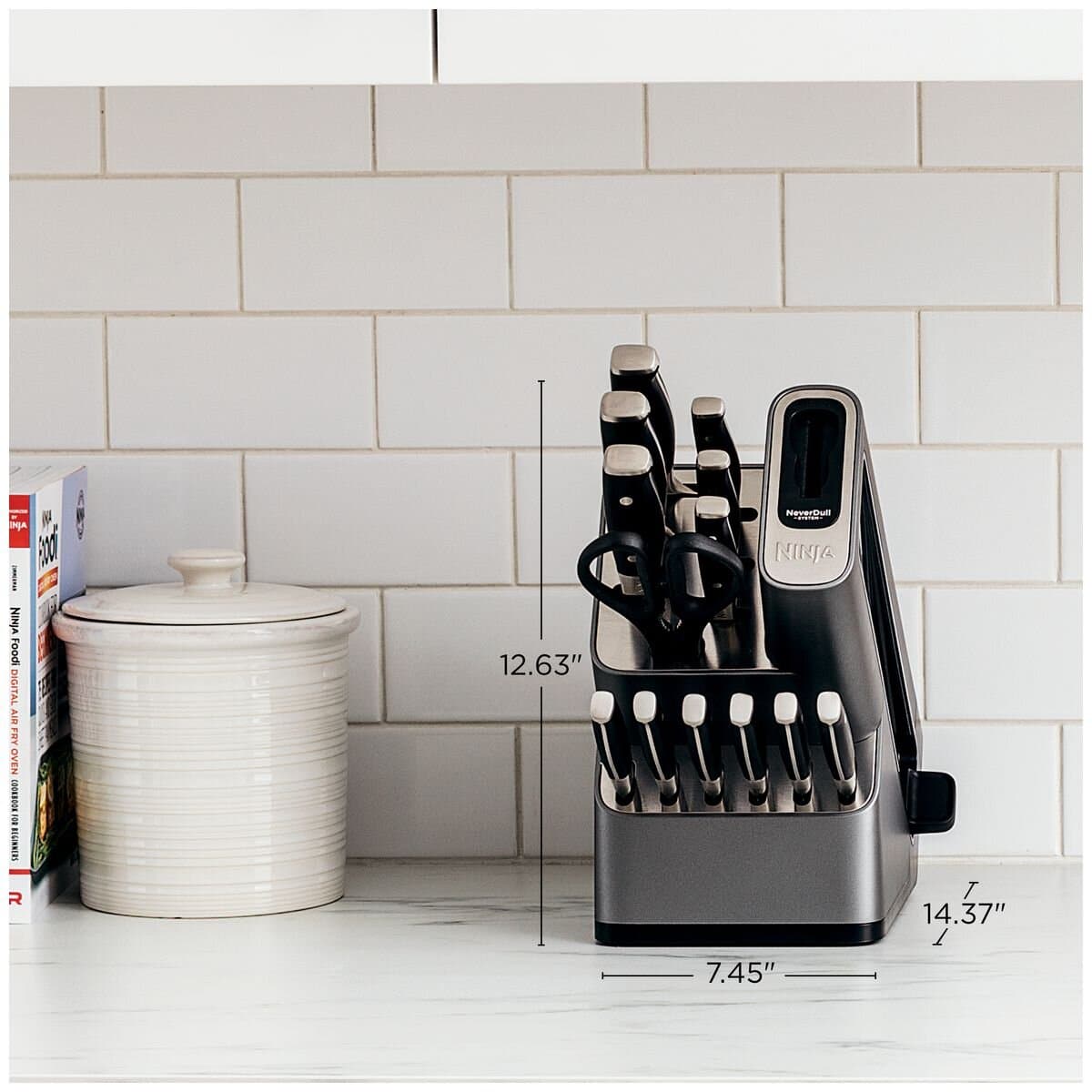 سرویس چاقو 13 پارچه نینجا مدل K320138 ا Ninja K32013 139-piece knife set — تصویر ۲