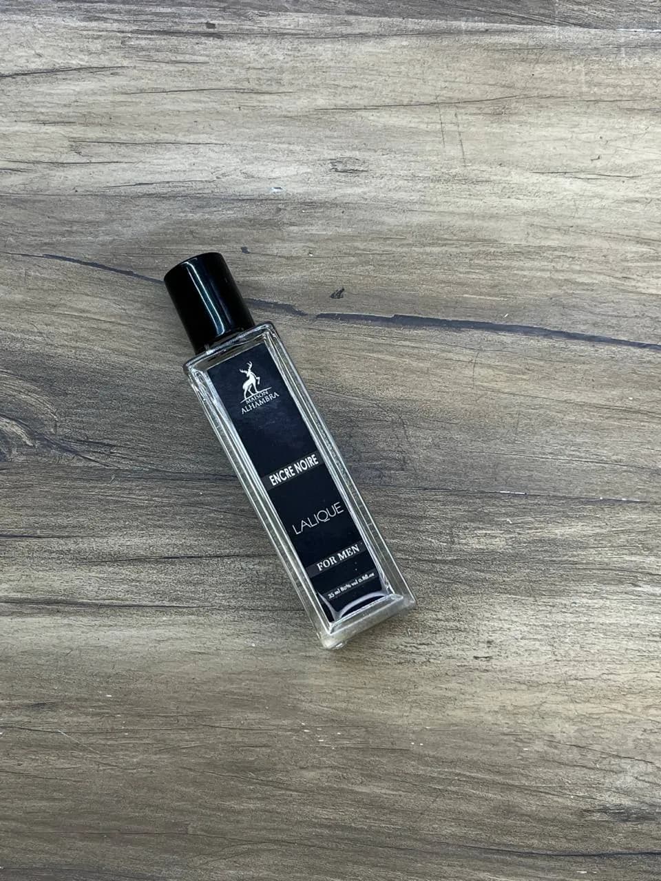 عطر لالیک مشکی الحمبرا ۳۵ میل — تصویر ۲
