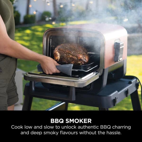 فر و پیتزا پز نینجا آمریکا مدل Woodfire OO101EU ا ninja 00101 woodfire outdoor pizza oven — تصویر ۴