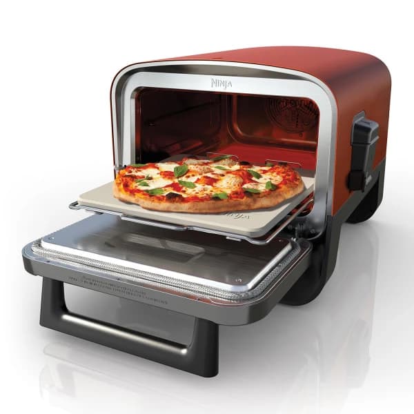 فر و پیتزا پز نینجا آمریکا مدل Woodfire OO101EU ا ninja 00101 woodfire outdoor pizza oven — تصویر ۲