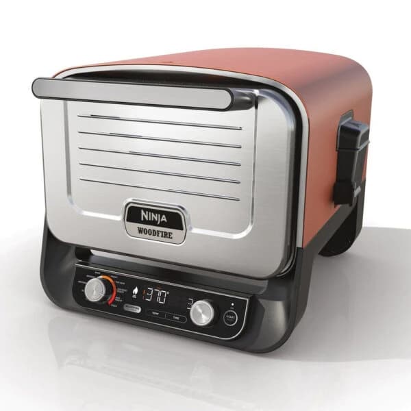 فر و پیتزا پز نینجا آمریکا مدل Woodfire OO101EU ا ninja 00101 woodfire outdoor pizza oven