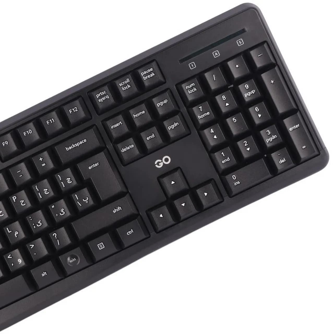 کیبورد و ماوس بی سیم FANTECH مدل GO WK894 – مشکی — تصویر ۵