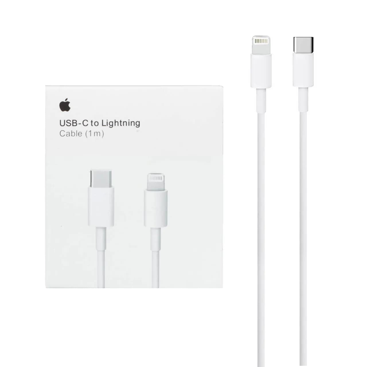 کابل شارژ آیفون 13 پک دار مدل A1703 – سفید – MMS