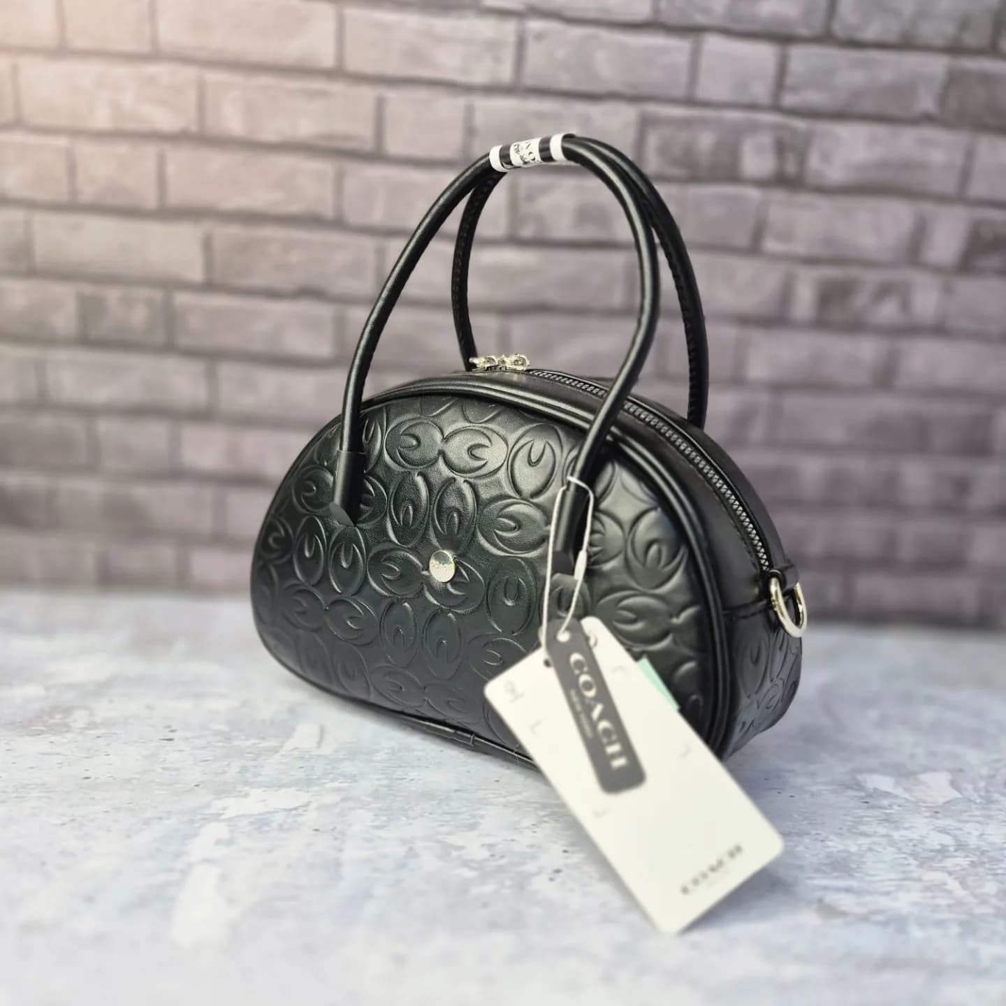 کیف دستی و دوشی زنانه مشکی متوسط