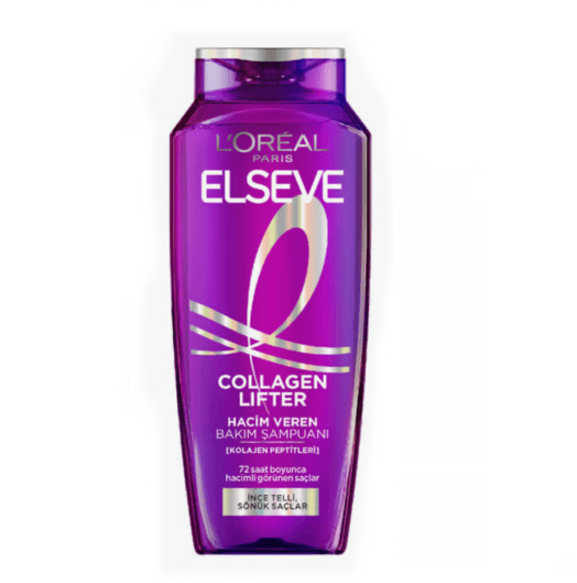 شامپو بنفش حجم دهنده موی نازک کلاژن collagen لورال L’Oréal — تصویر ۲