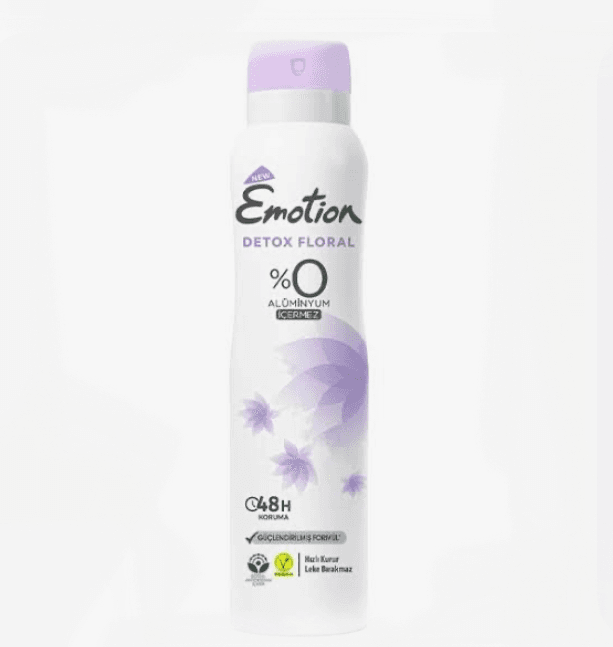 اسپری زیربغل ضدتعریق ۴۸ ساعته زنانه detox floral ایموشن Emotion