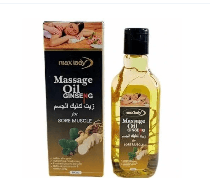 روغن ماساژ جنسینگ ۱۰۰ میل مکس لیدی max lady