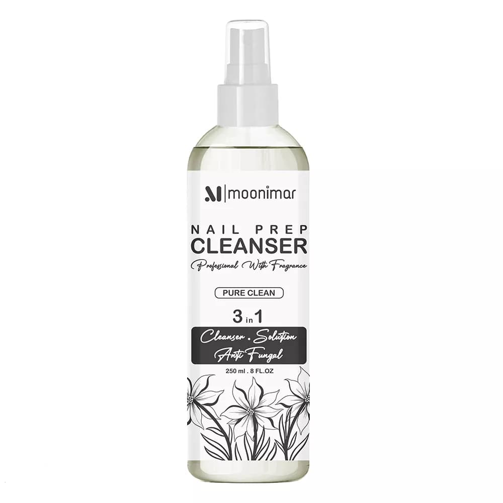 کلینزر کاشت ناخن مونیمار مدل Pure Clean حجم 250 میلی لیتر