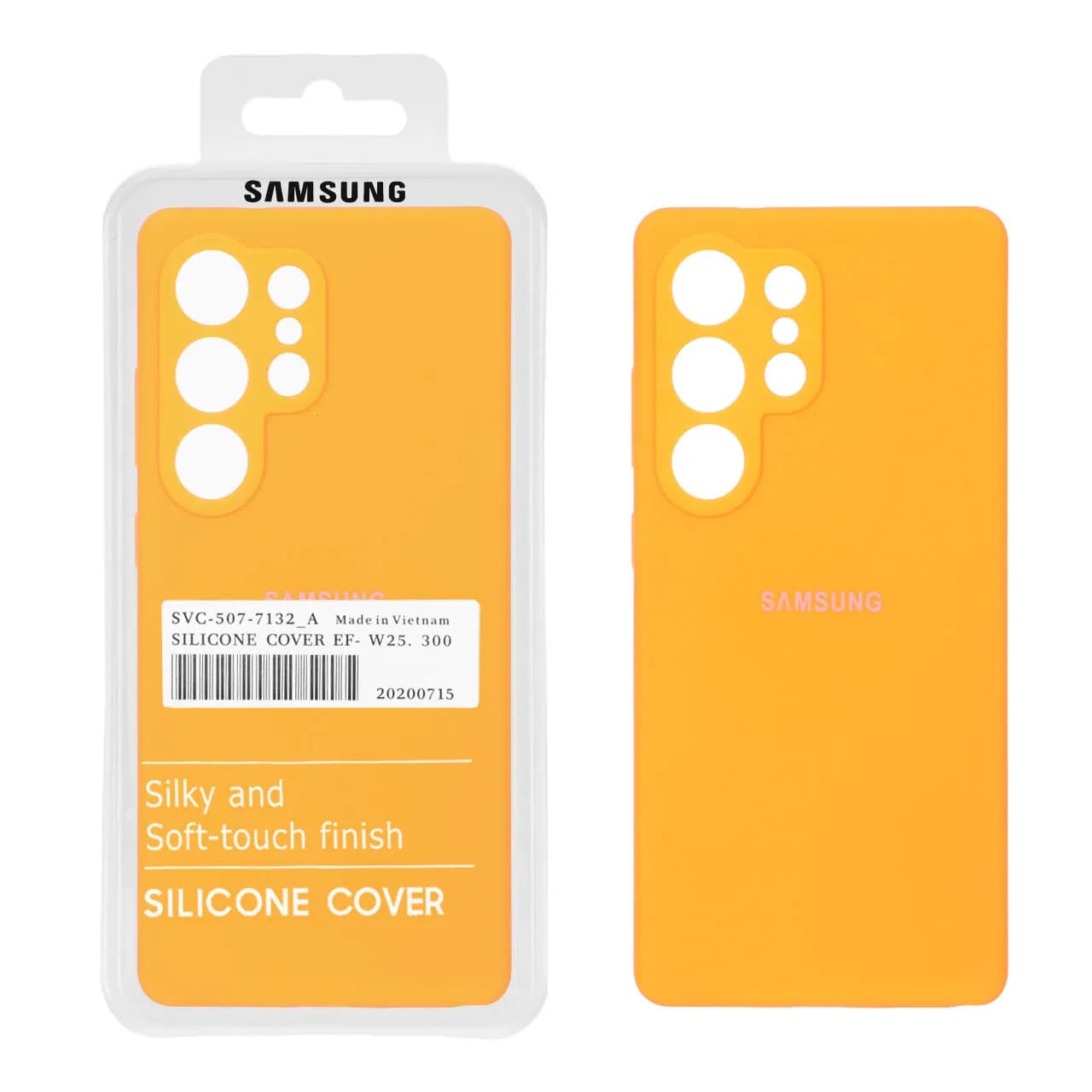 قاب سیلیکونی پاک کنی اورجینال درجه یک Samsung Galaxy S25 Ultra