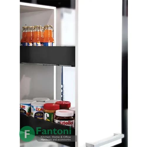 سوپر جا بطری ریلی اسلیم زیر صفحه دو طبقه با آرام بند فانتونی 106mm