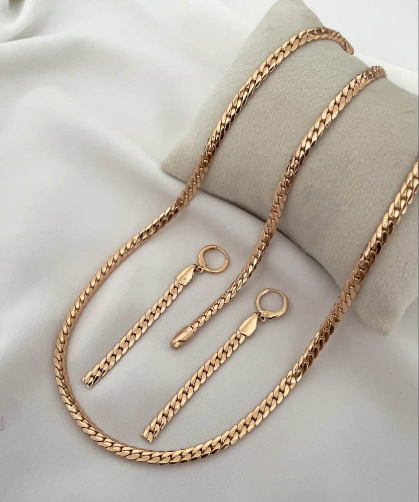 سرویس ژوپینگ کارتی، دستبند و گوشواره کد 816 — تصویر ۲