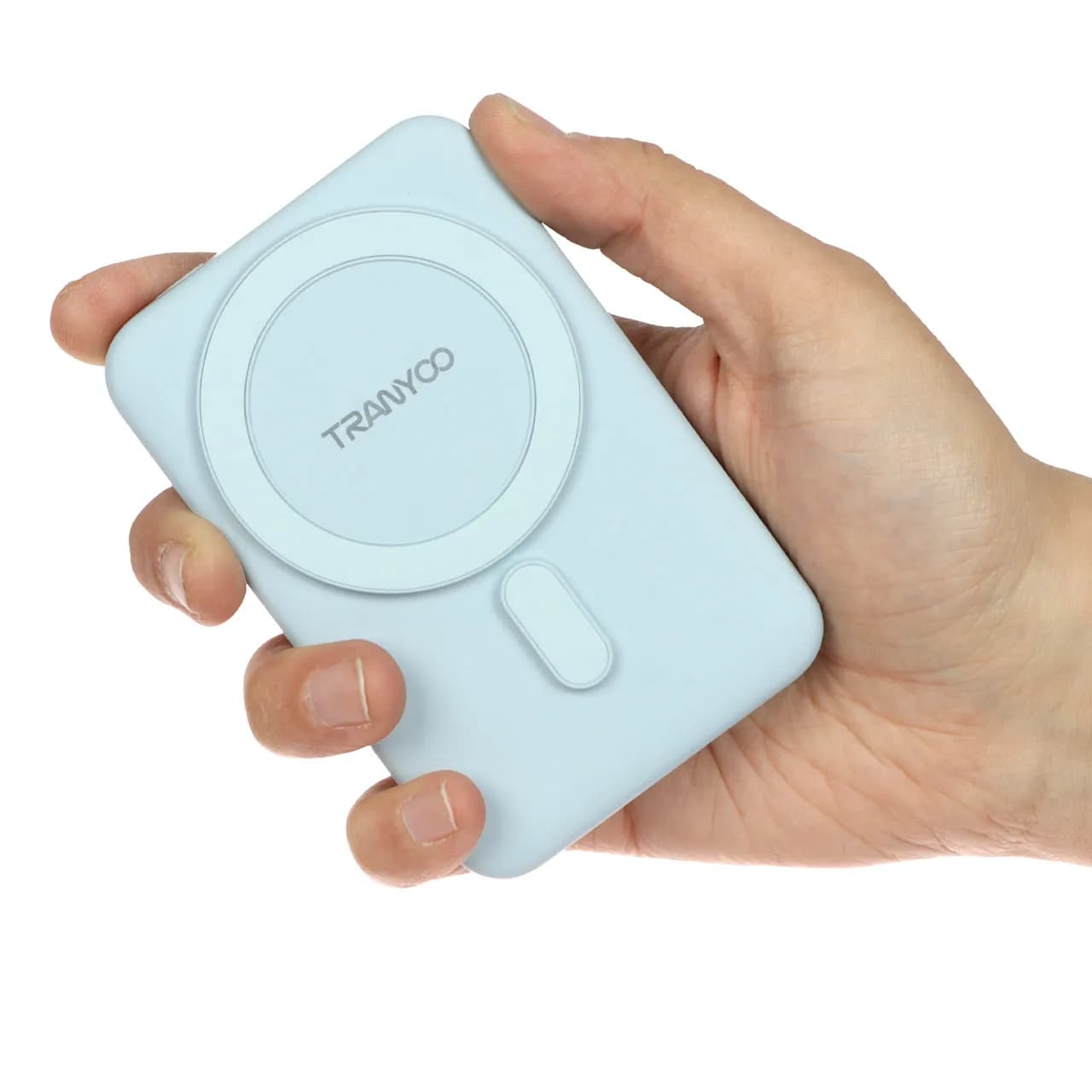 پاوربانک (PD و فست شارژ) Tranyoo 20W 10000mAh مدل T-F24 – آّبی — تصویر ۴