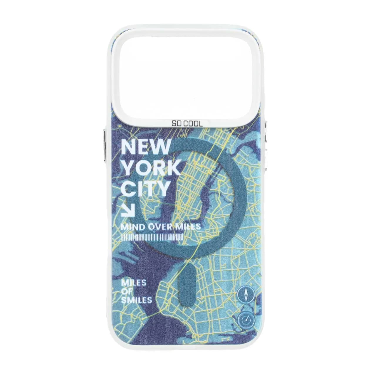 قاب SO COOL طرح مگ سیف NewYork سری آیفون