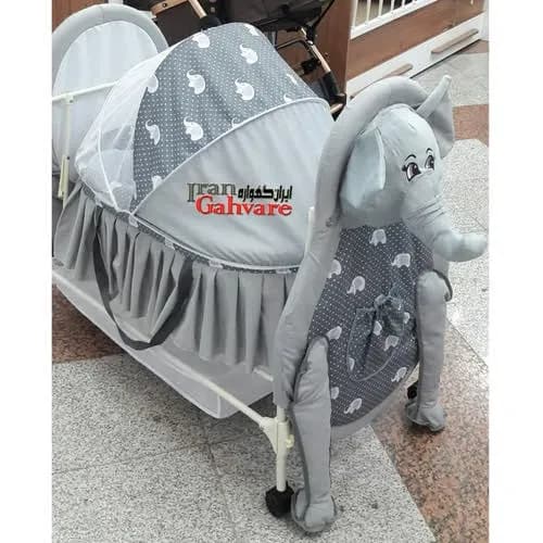تخت و گهواره برقی عروسکی سانیکو — تصویر ۷