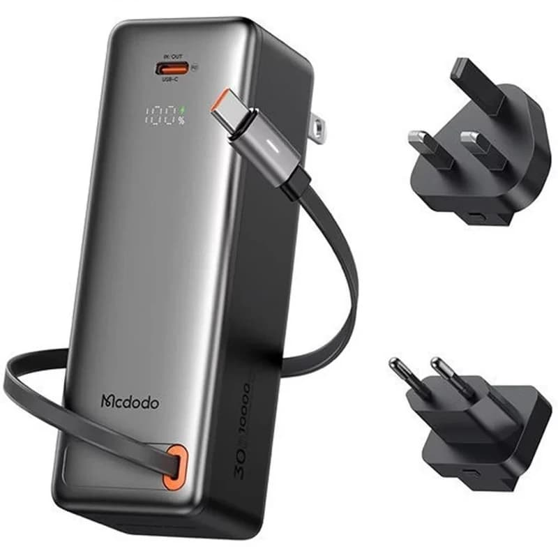 پاوربانک 30 وات مک دودو مدل FreeGo MC-3181 ظرفیت 10000 میلیآمپرساعت — تصویر ۵