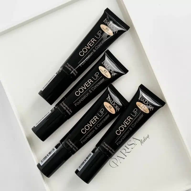 کرم پودر و کانسیلر ایزادورا Isadora مدل Cover Up Foundation & Concealer کد 71