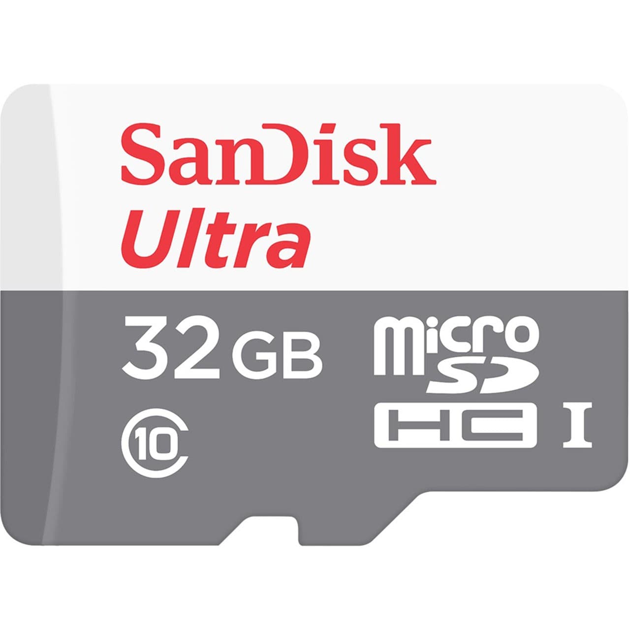 کارت حافظه microSDHC سن دیسک sandiskمدل Ultra کلاس 10 استاندارد UHS-I U1 سرعت 100MBps 533X ظرفیت 32 گیگابایت