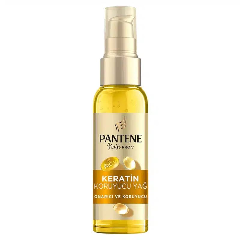 سرم مو روغن کراتین پنتن سری PRO-V مدل Keratin