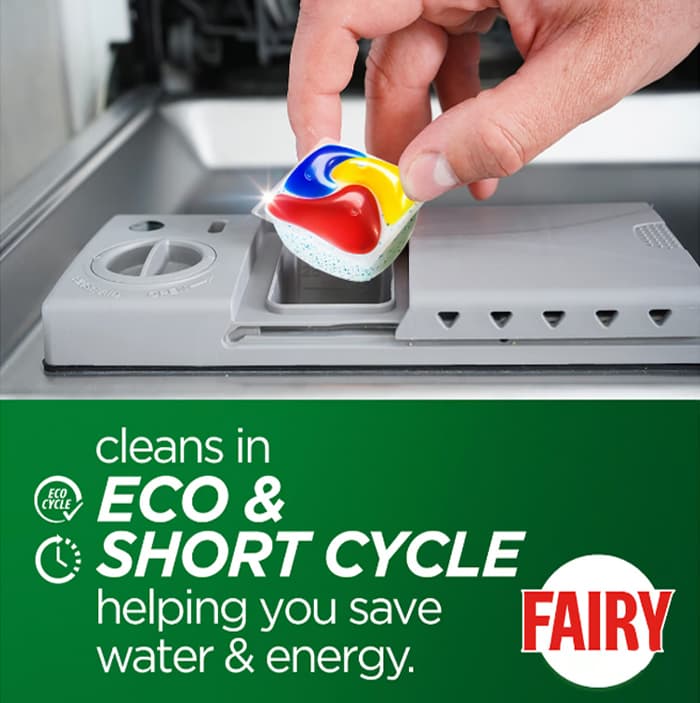 قرص ماشین ظرفشویی FAIRY مدل Platinum Plus بسته 40 عددی — تصویر ۴