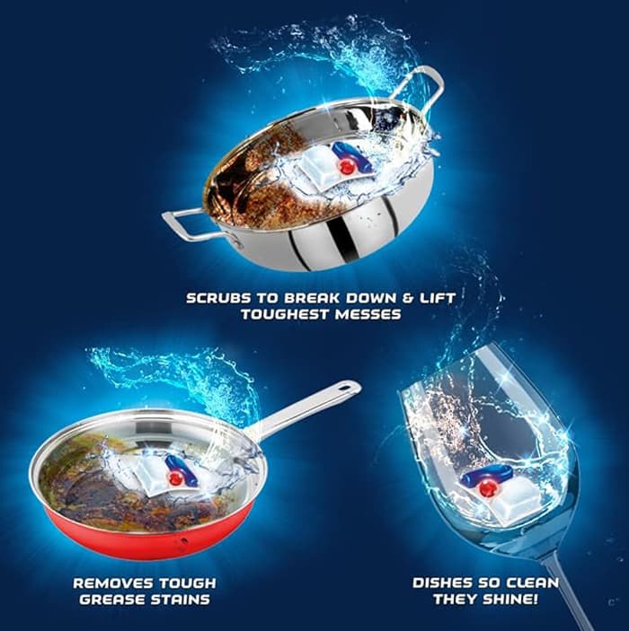 قرص ماشین ظرفشویی Finish مدل Quantum بسته 50 عددی — تصویر ۲