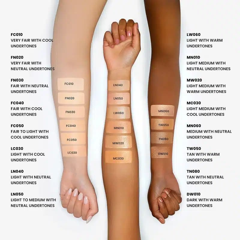 کرم پودر درخشان ژواه JOAH مدل Crystal Glow Peptide-Infused Foundation کد MW020 — تصویر ۲