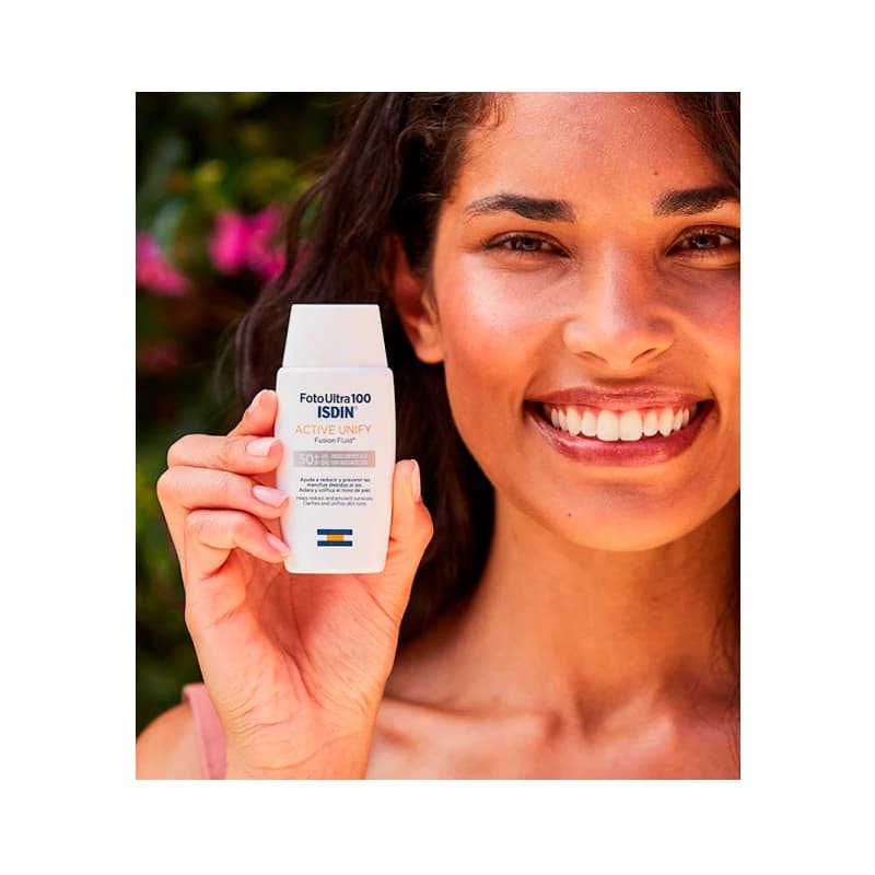 ضد آفتاب اکتیو یونیفای ایزدین بی رنگ SPF50 — تصویر ۷