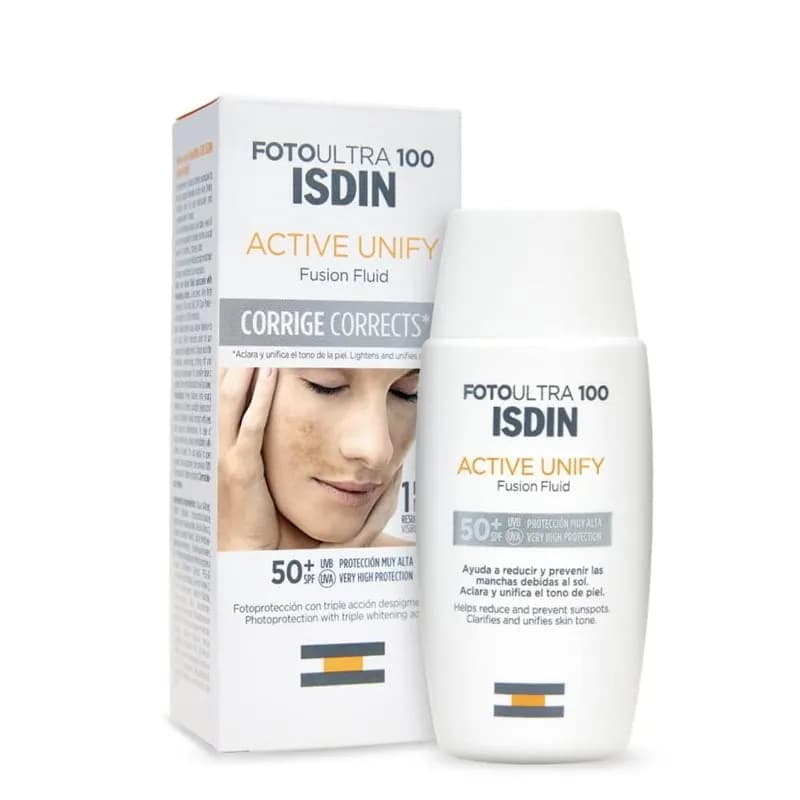ضد آفتاب اکتیو یونیفای ایزدین بی رنگ SPF50 — تصویر ۵