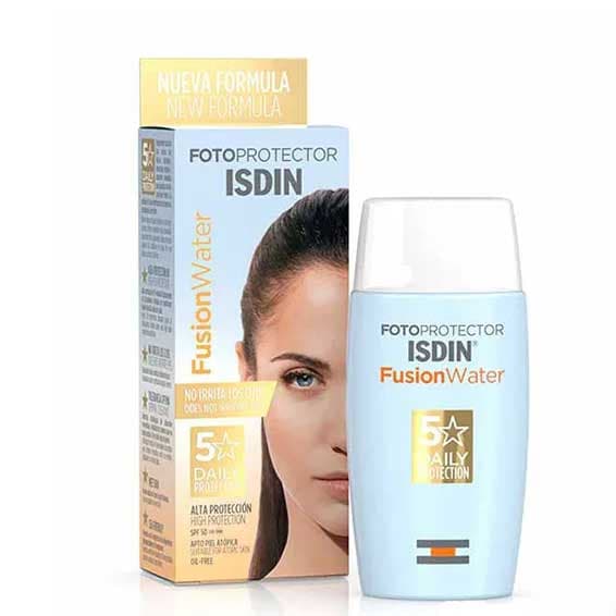 ضد آفتاب ایزیدین فیوژن واتر SPF50 بی رنگ حجم ۵۰ میل