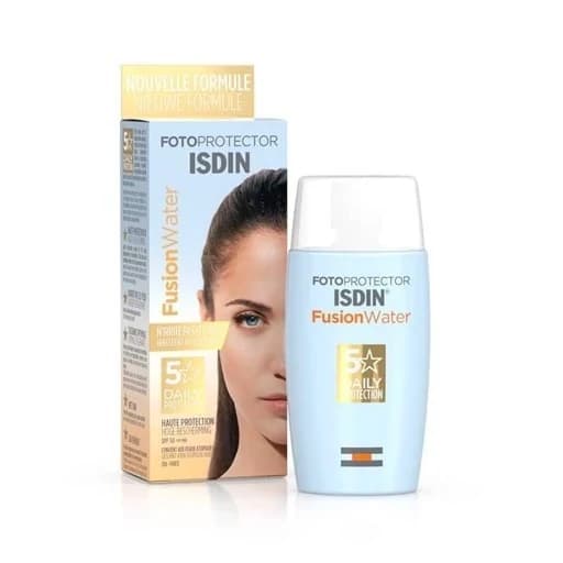 ضد آفتاب ایزیدین فیوژن واتر SPF50 بی رنگ حجم ۵۰ میل — تصویر ۲