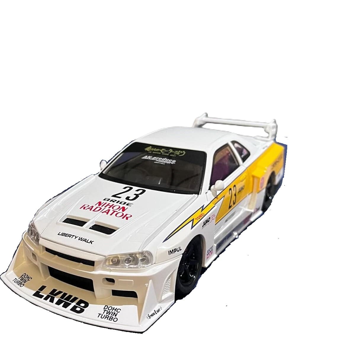 ماکت فلزی نیسان اسکایلاین کاستوم GT-R R34 مقیاس ۱:۱۸