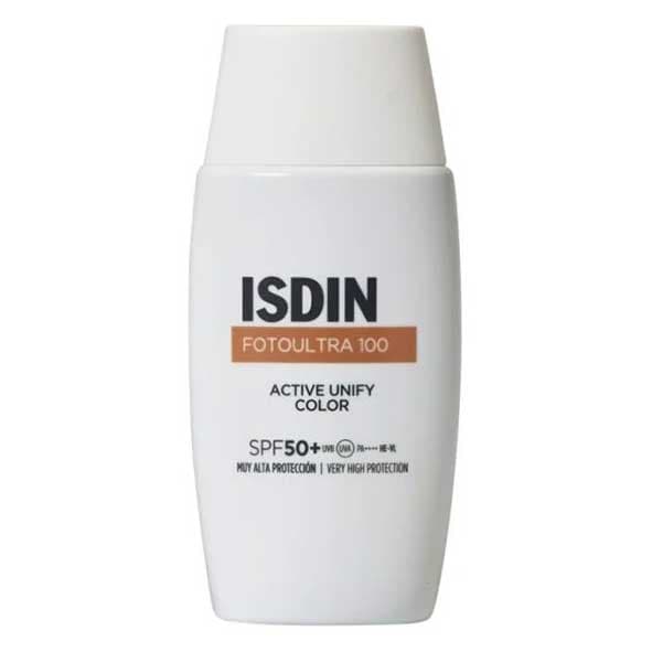 ضد آفتاب اکتیو یونیفای ایزدین رنگی SPF50 ضد لک