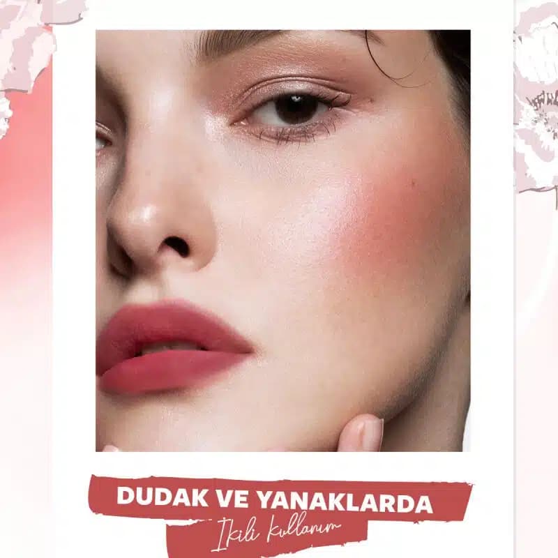 رژ لب و گونه مایع مخملی پاستل Pastel مدل Full Bloom Lip & Blush کد 78 — تصویر ۲