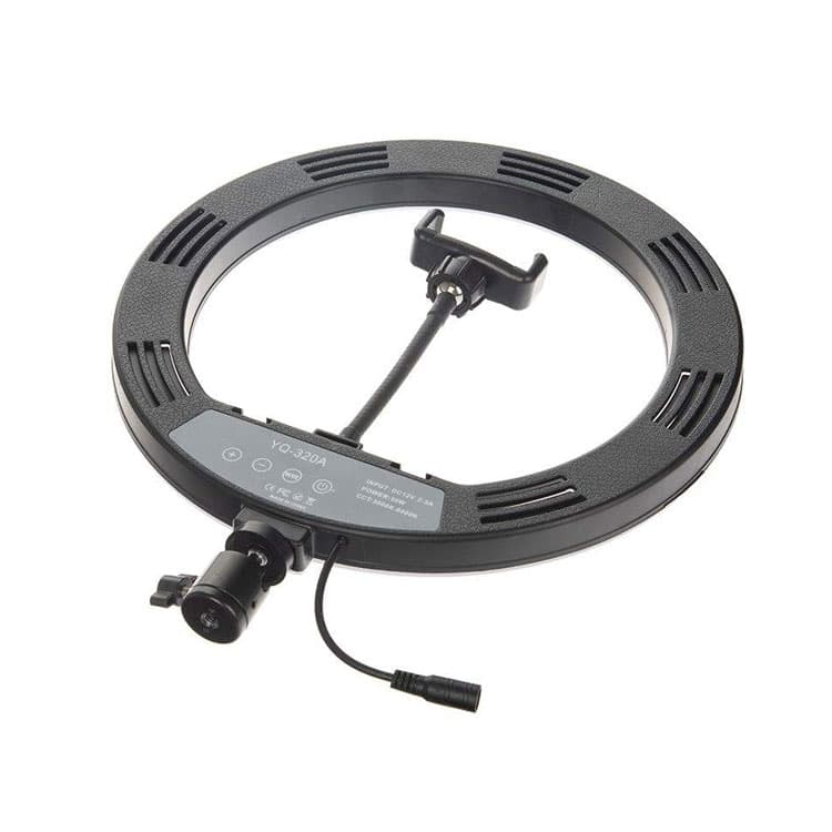رینگ لایت به همراه پایه مدل YQ-320A — تصویر ۴