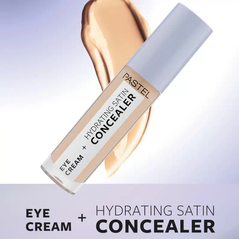 کانسیلر درمانی پاستل PASTEL حاوی کرم دور چشم مدل Hydrating Satin Concealer کد 64 — تصویر ۲