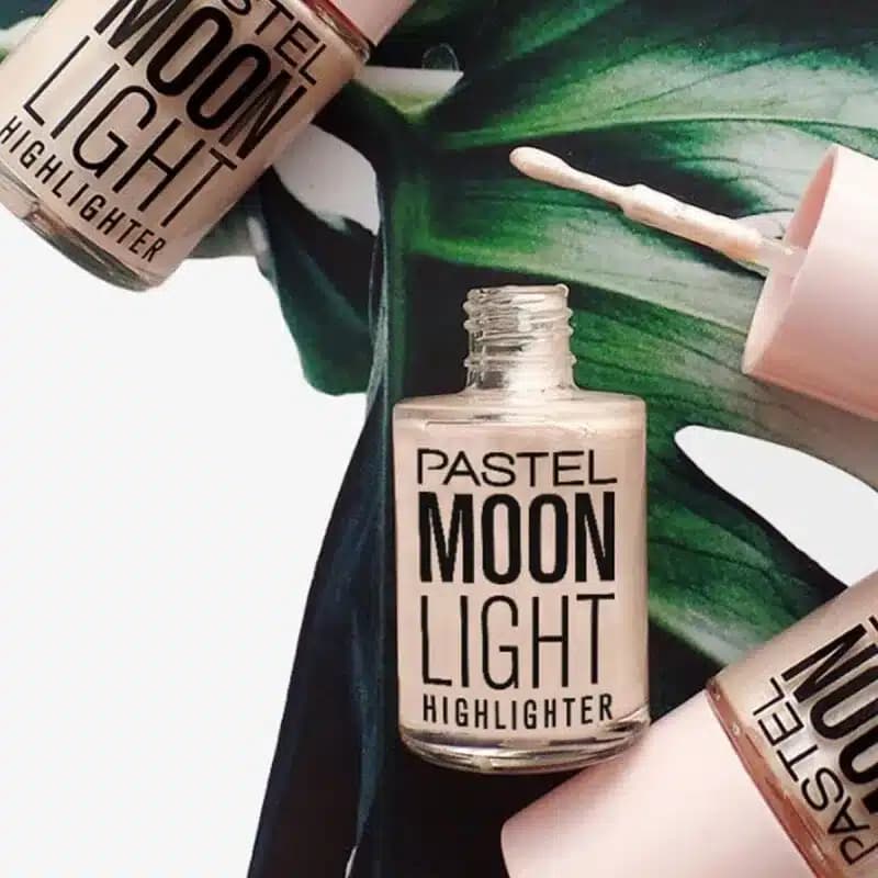 هایلایتر مایع پاستل PASTEL مدل Moon Light کد 100 — تصویر ۳