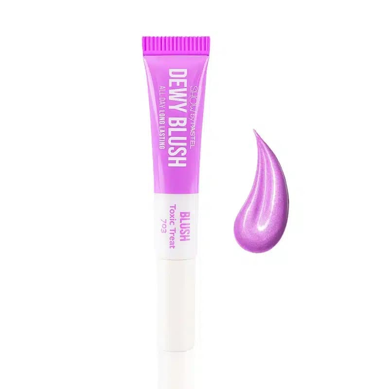 رژگونه مایع سر اسفنجی پاستل Show By Pastel مدل Dewy Blush کد 703 رنگ Toxic Treat