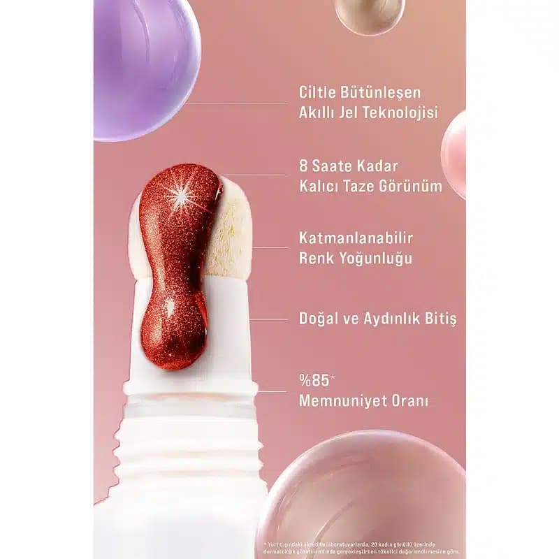 رژگونه مایع سر اسفنجی پاستل Show By Pastel مدل Dewy Blush کد 706 رنگ Rizz — تصویر ۳