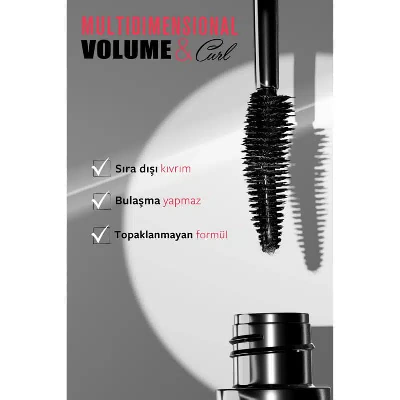 ریمل حجم دهنده و فر کننده پاستل پرو فشن PASTEL Pro Fashion مدل Multidimensional Volume & Curl — تصویر ۴