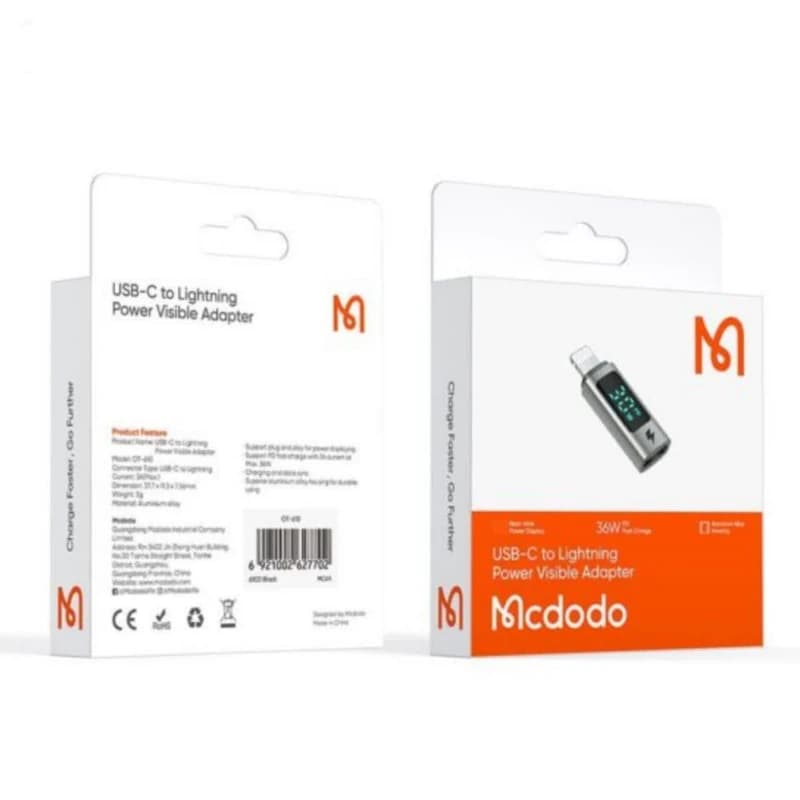 مبدل USB-C به لایتنینگ مک دودو مدل OT-6100 — تصویر ۵