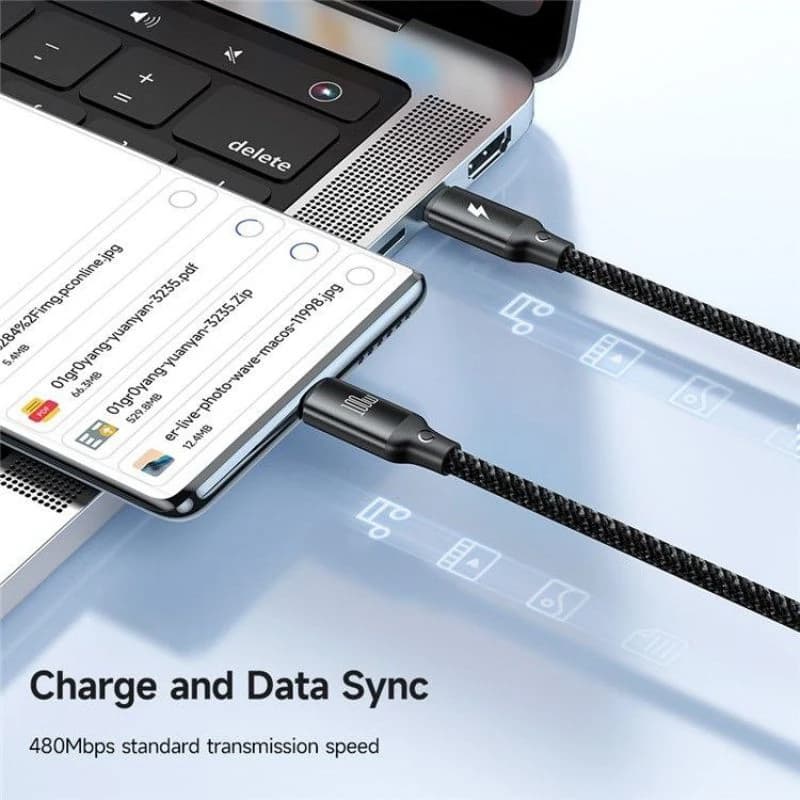کابل تبدیل USB-C به میکرو اپل واچ/لایتنینگ/USB-C مک دودو مدل ca-4940 طول 1.2 متر — تصویر ۶