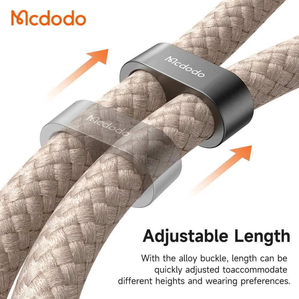 کابل تایپ سی به لایتنینگ 36 وات مک دودو MCDODO CA-6821 طول 120 سانتی‌متر — تصویر ۲