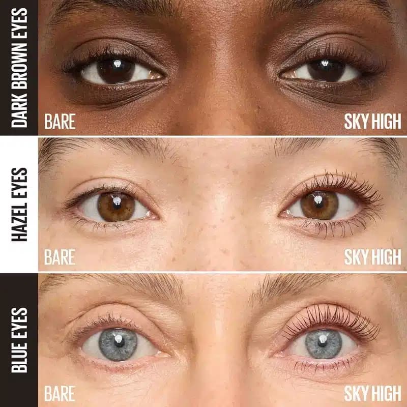 ریمل بلند کننده میبلین Maybelline مدل Lash Sensational Sky High رنگ True Brown — تصویر ۴