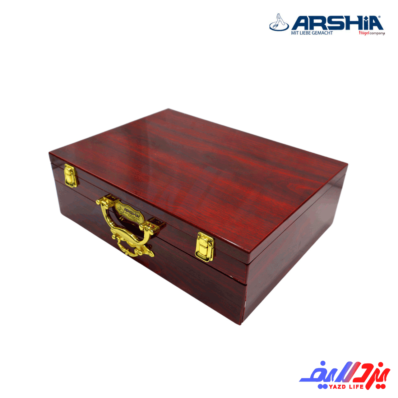 سرویس قاشق و چنگال 86 تکه 12 نفره عرشیا مدل TM762S-3044 — تصویر ۲