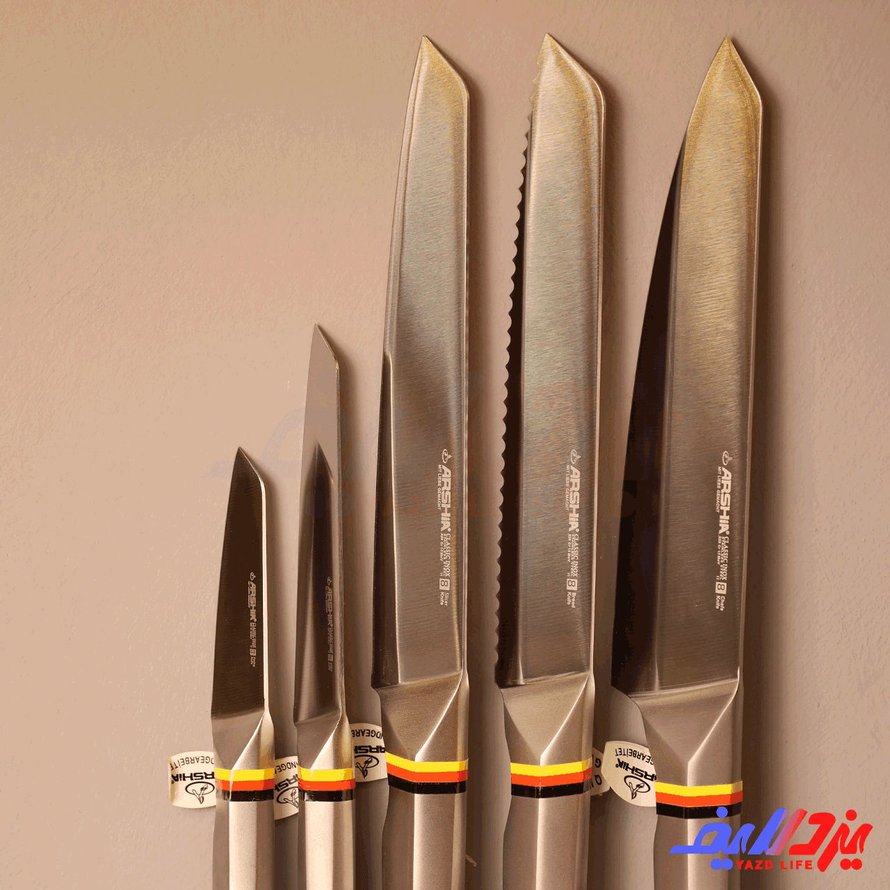 سرویس کارد 7 تکه عرشیا KS112-3546 — تصویر ۳