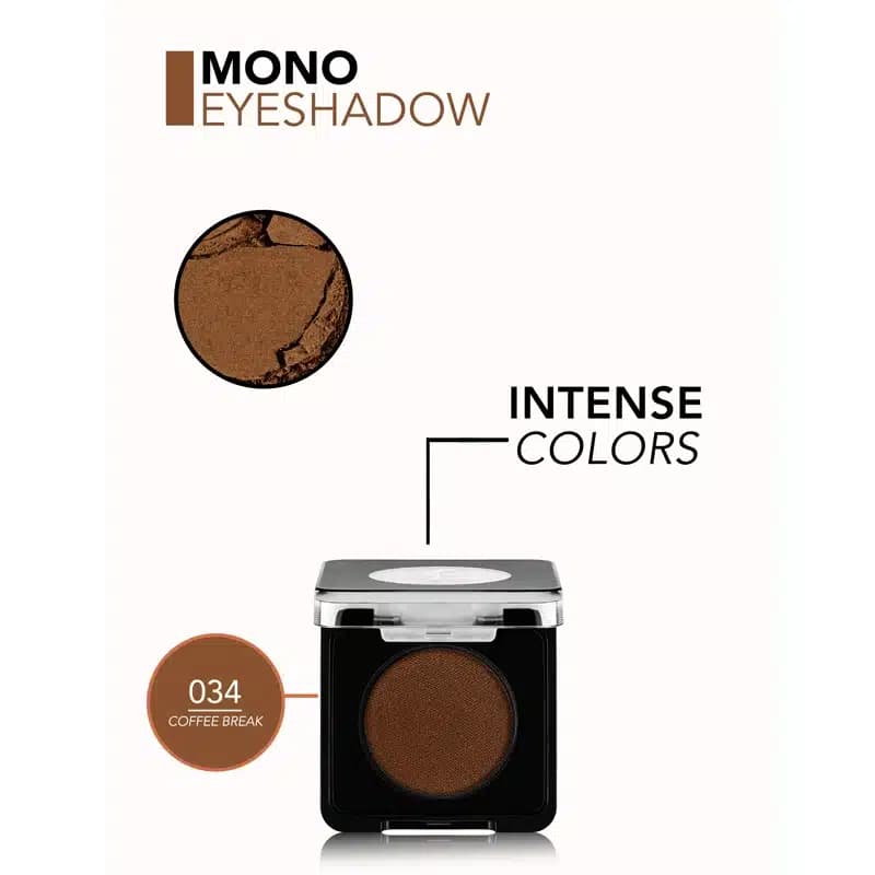 سایه چشم تکی فلورمار flormar مدل Mono Eyeshadow کد 034 رنگ Coffee Break — تصویر ۴