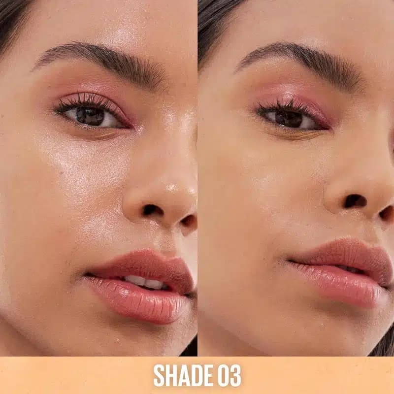 پودر فیکس مات کننده میبلین Maybelline مدل Fit Me 16H Shine Control کد 03 رنگ Banana Banane — تصویر ۳